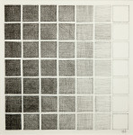 Spiegeling 2 werk op papier 25 x 25 cm (2016)